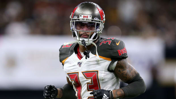 Carlton Davis with the Bucs.